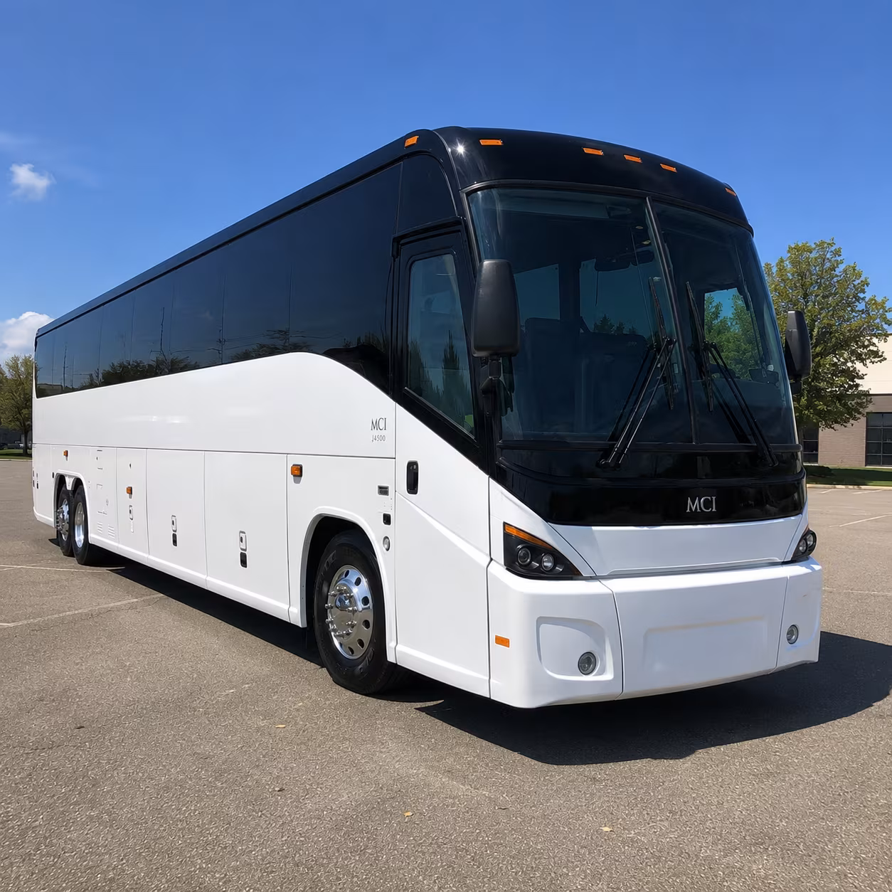 Detroit Airport Shuttle & Transportation party bus exterior