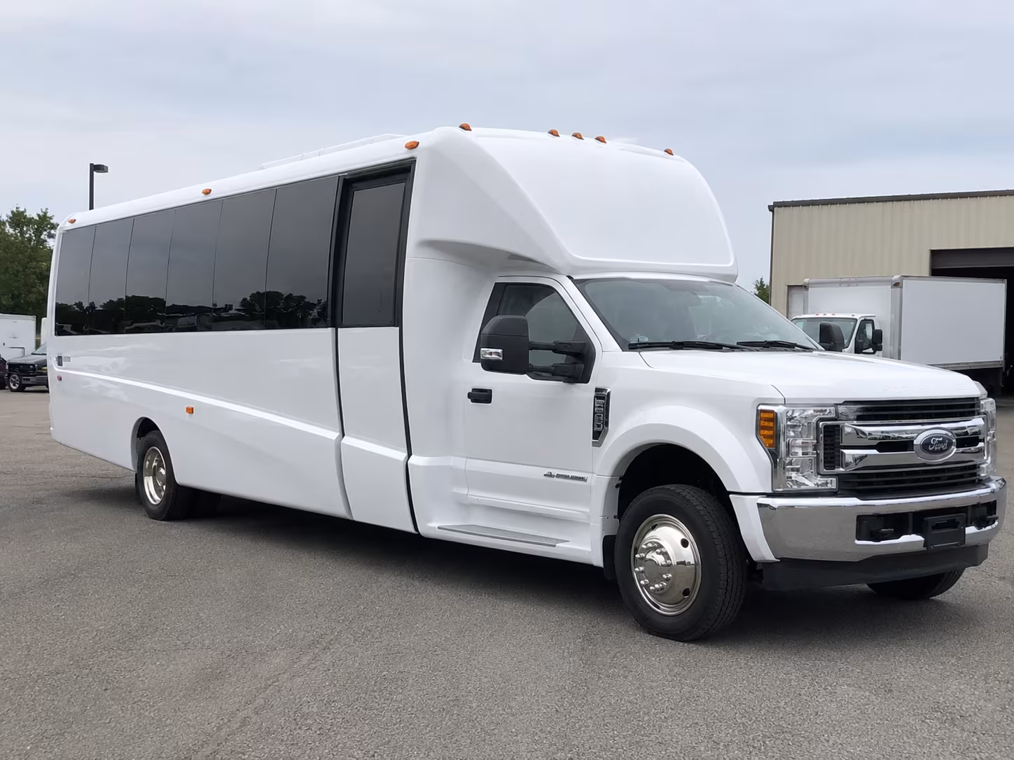 Detroit Corporate Transportation party bus exterior