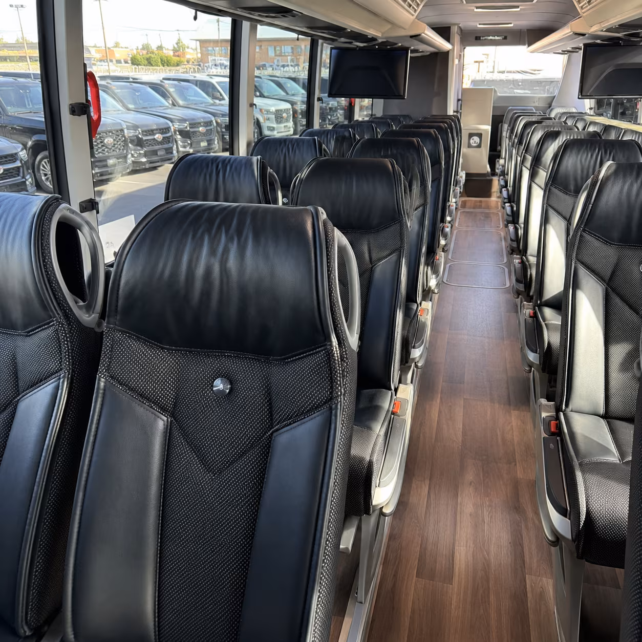 Detroit Corporate Transportation party bus exterior