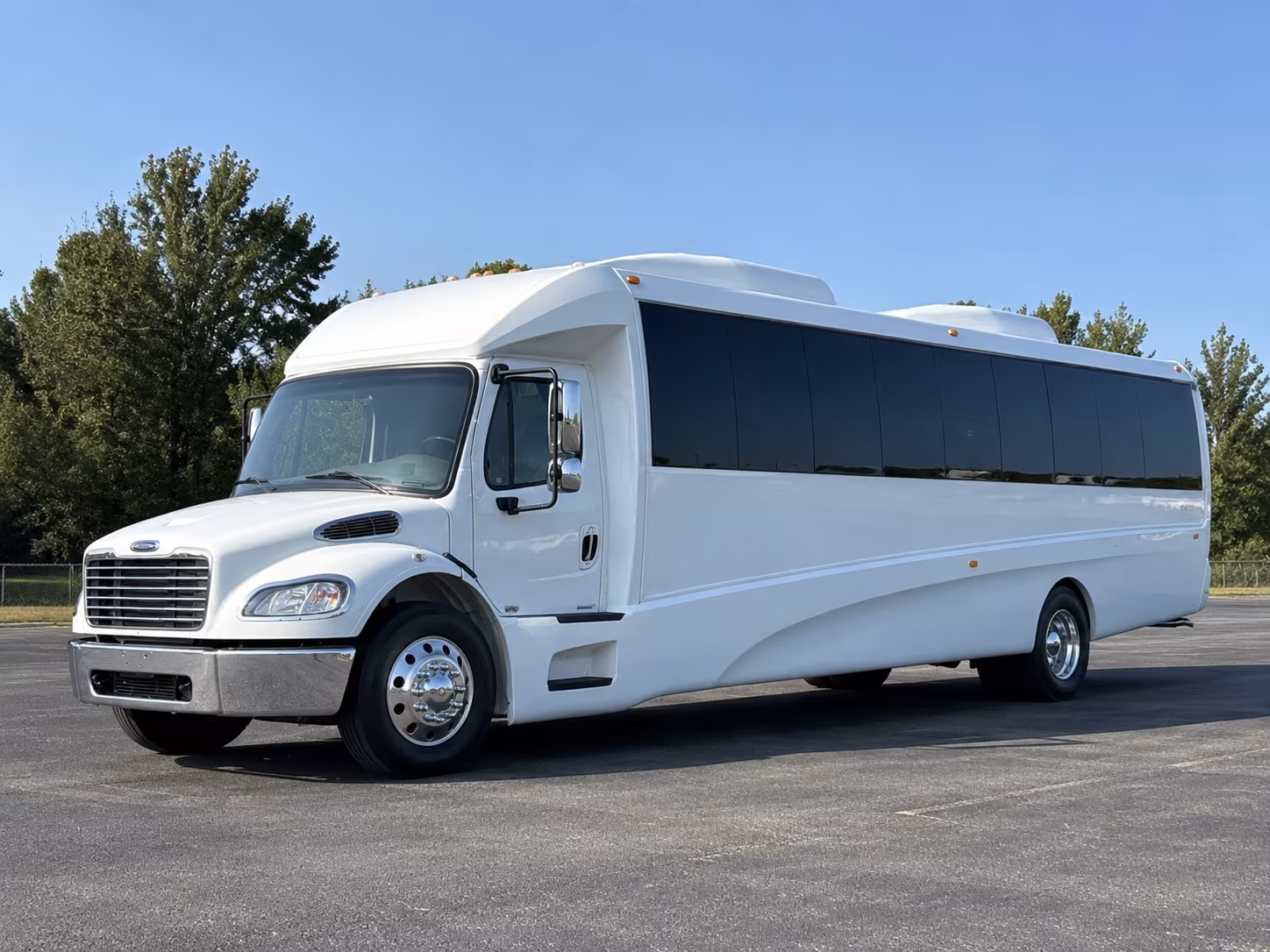 Detroit Prom & Homecoming Transportation party bus exterior