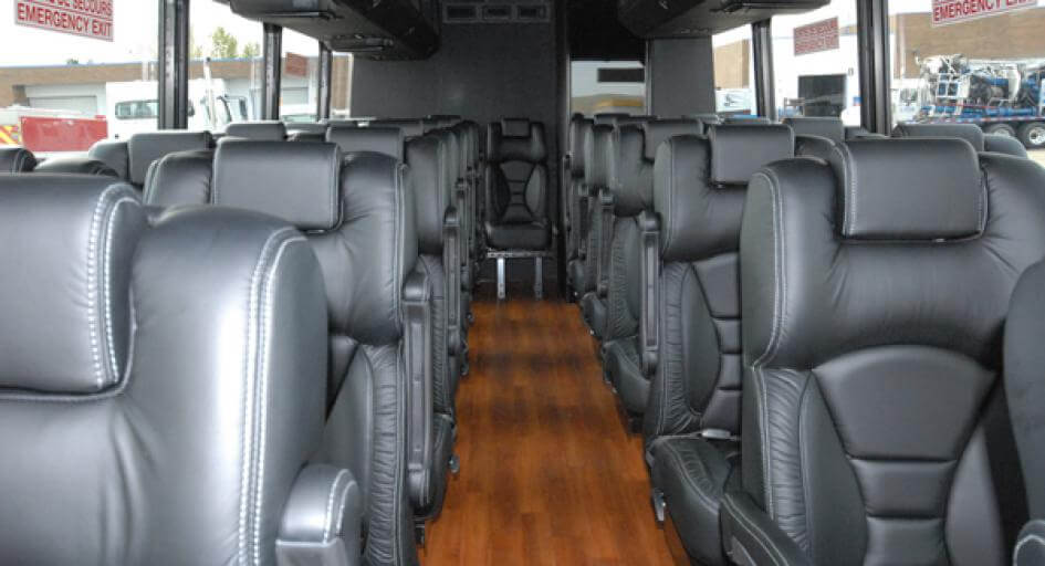 Dearborn 20 Passenger Minibus Interior