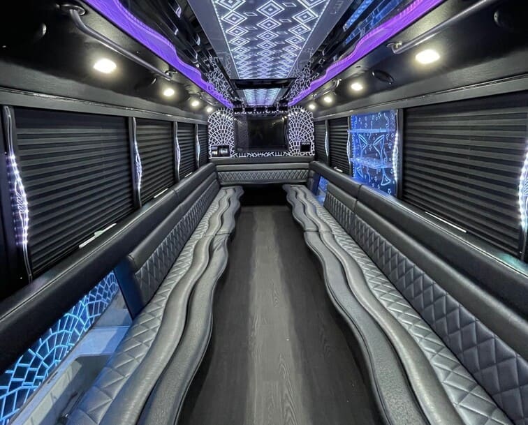 Shelby party Bus Rental